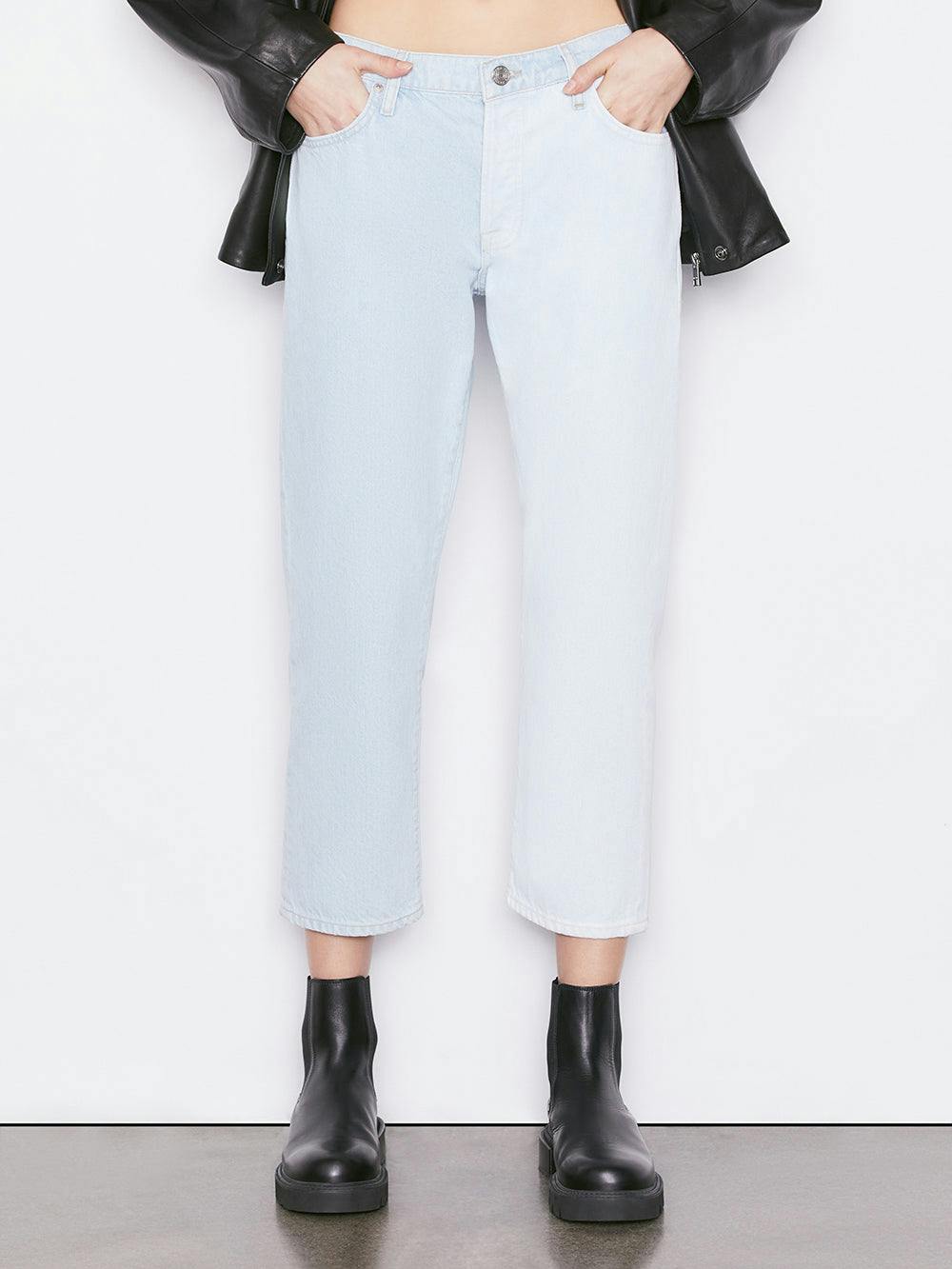 jeans front view